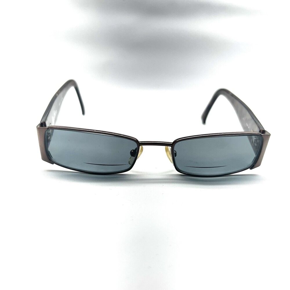 Oleg Cassini Brown Iridescent Rectangle Frames